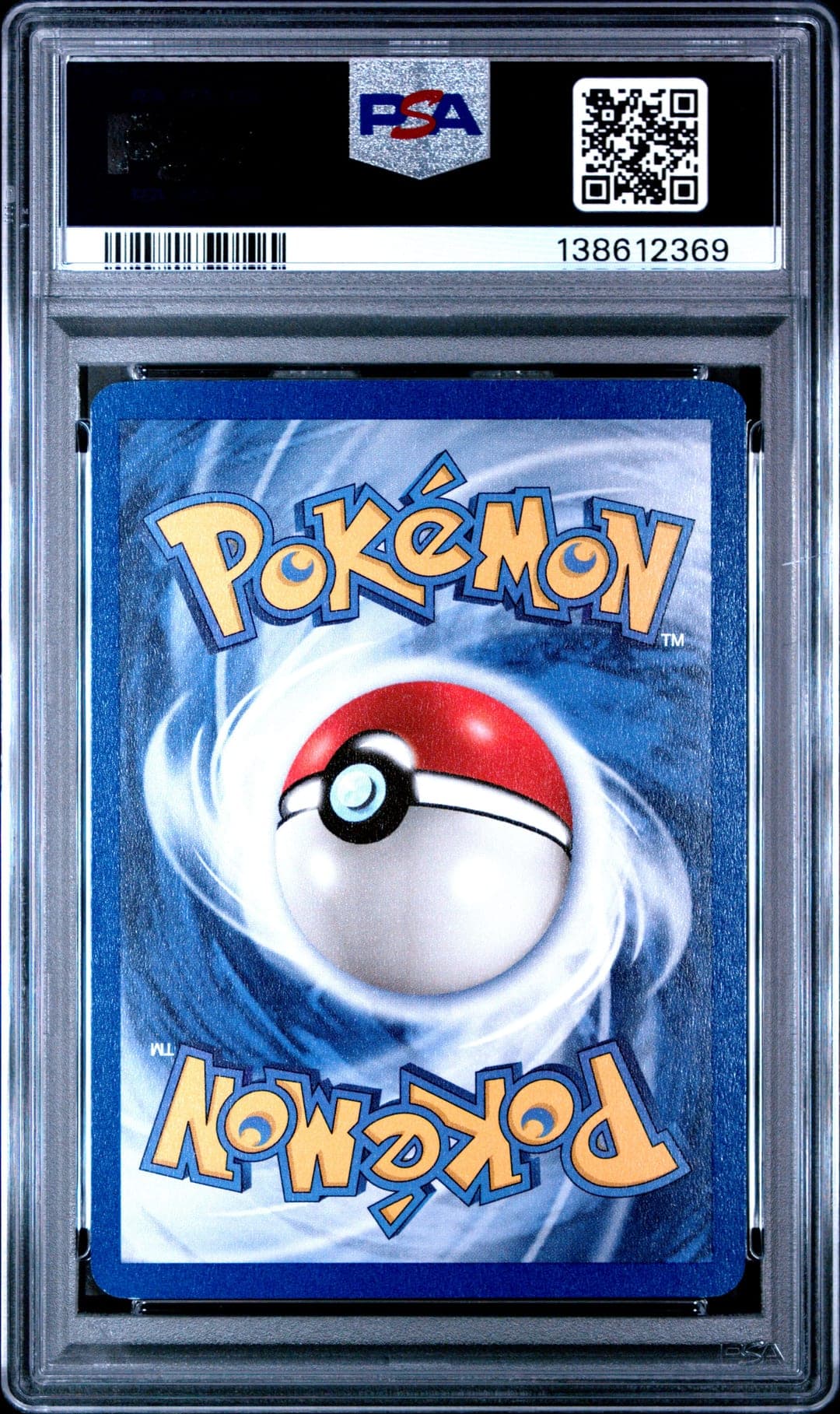 2000 Rocket Magikarp 1st Edition (PSA 8) — back